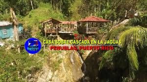 Casita con Cascada y Charca