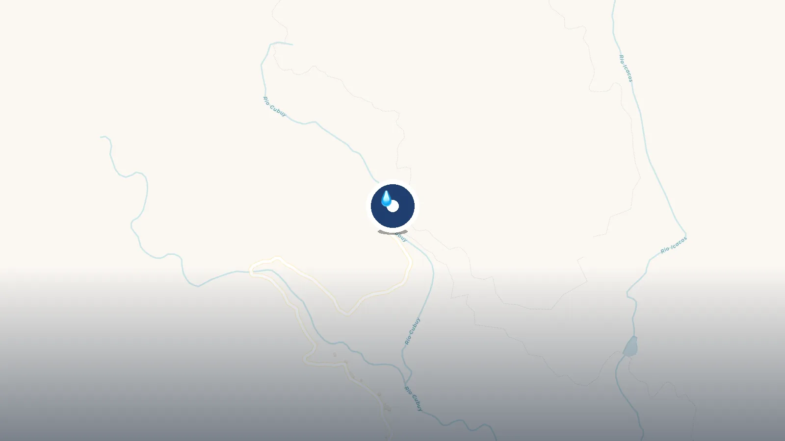Mapa de Area Recreational Sabana