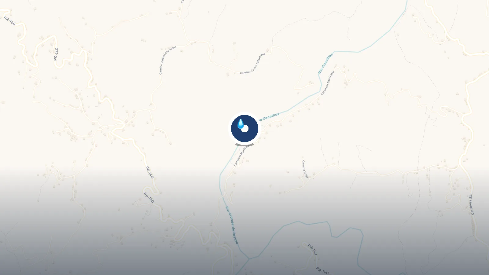 Mapa de Cañon Blanco