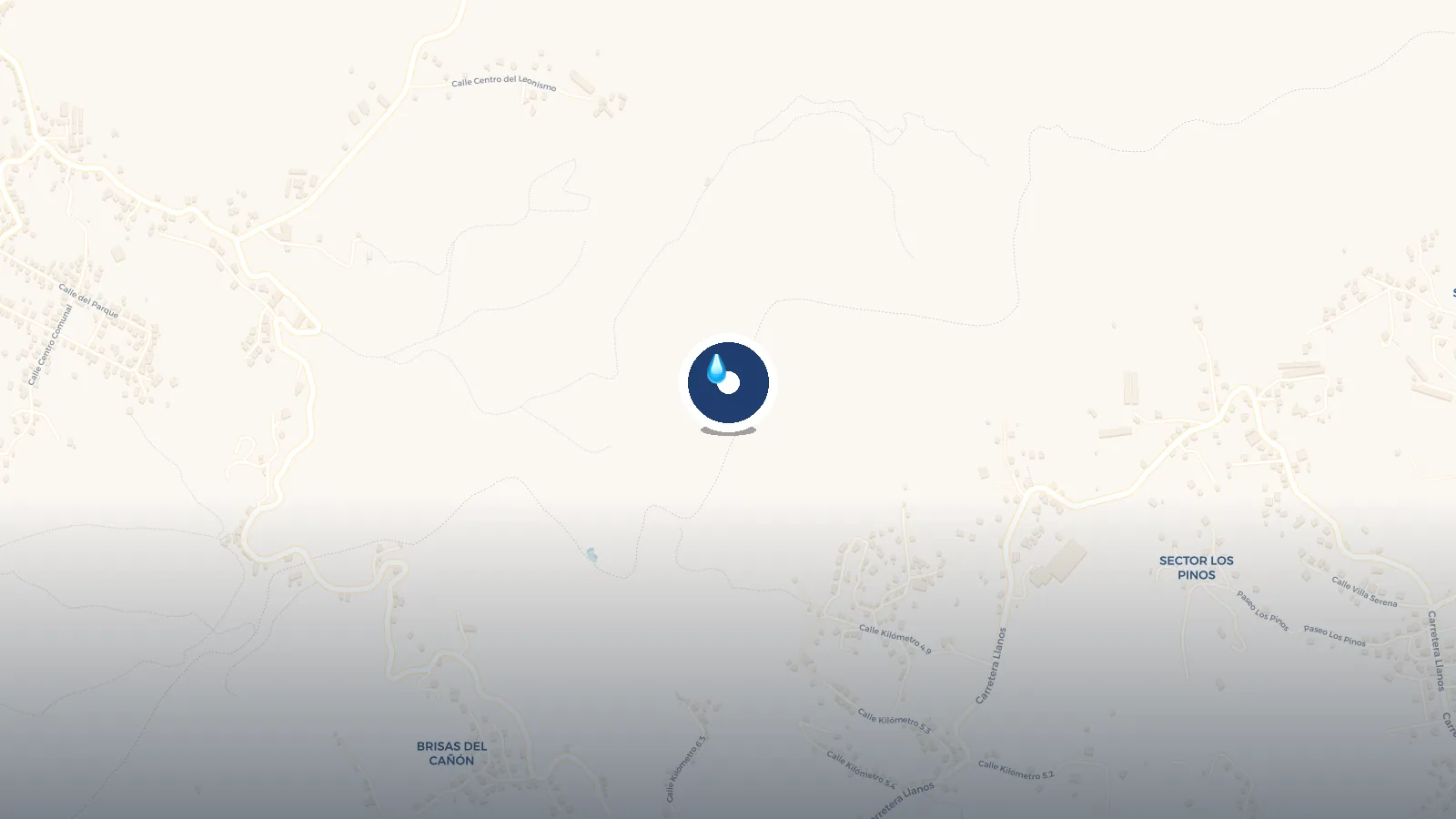 Mapa de Cañon San Cristobal