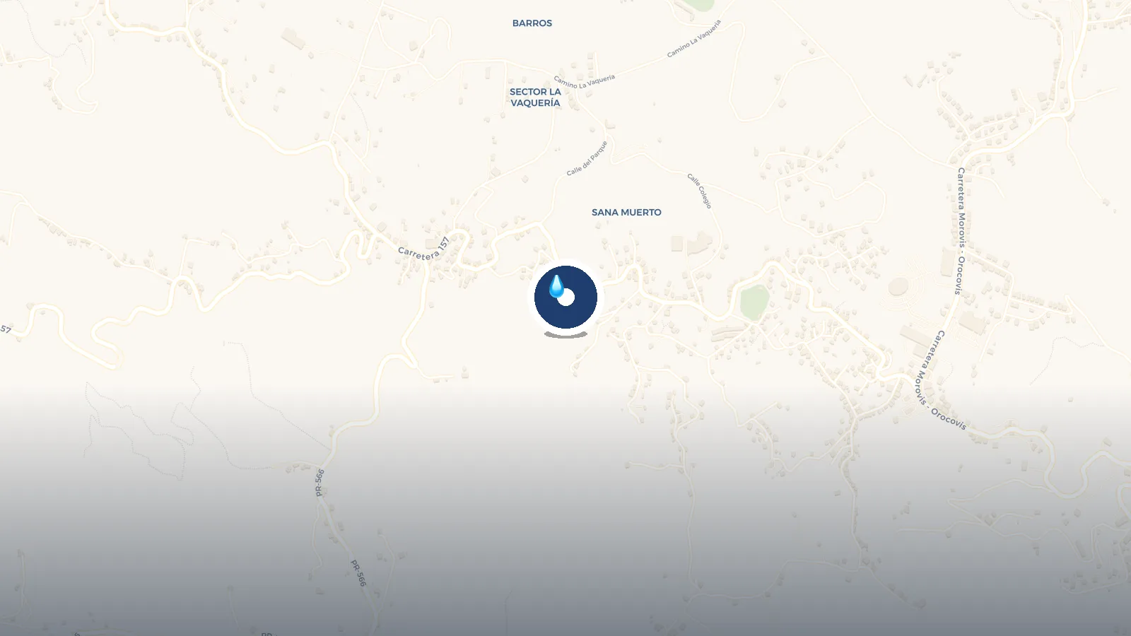 Mapa de Cascada / casita del rio