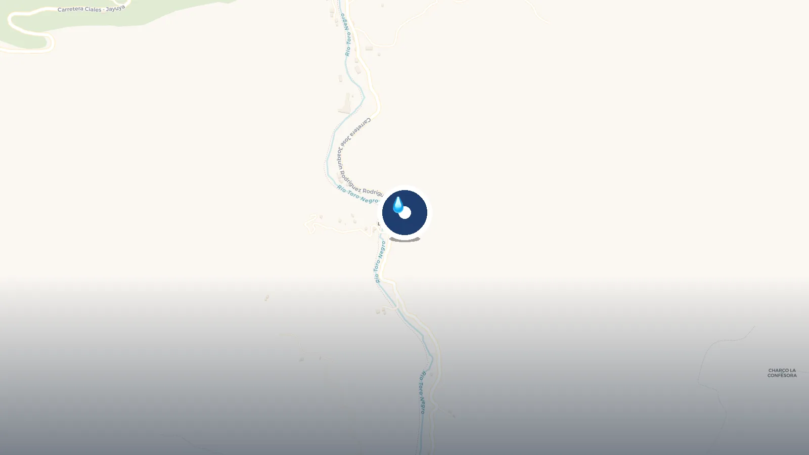 Mapa de Cascada Doña Juana