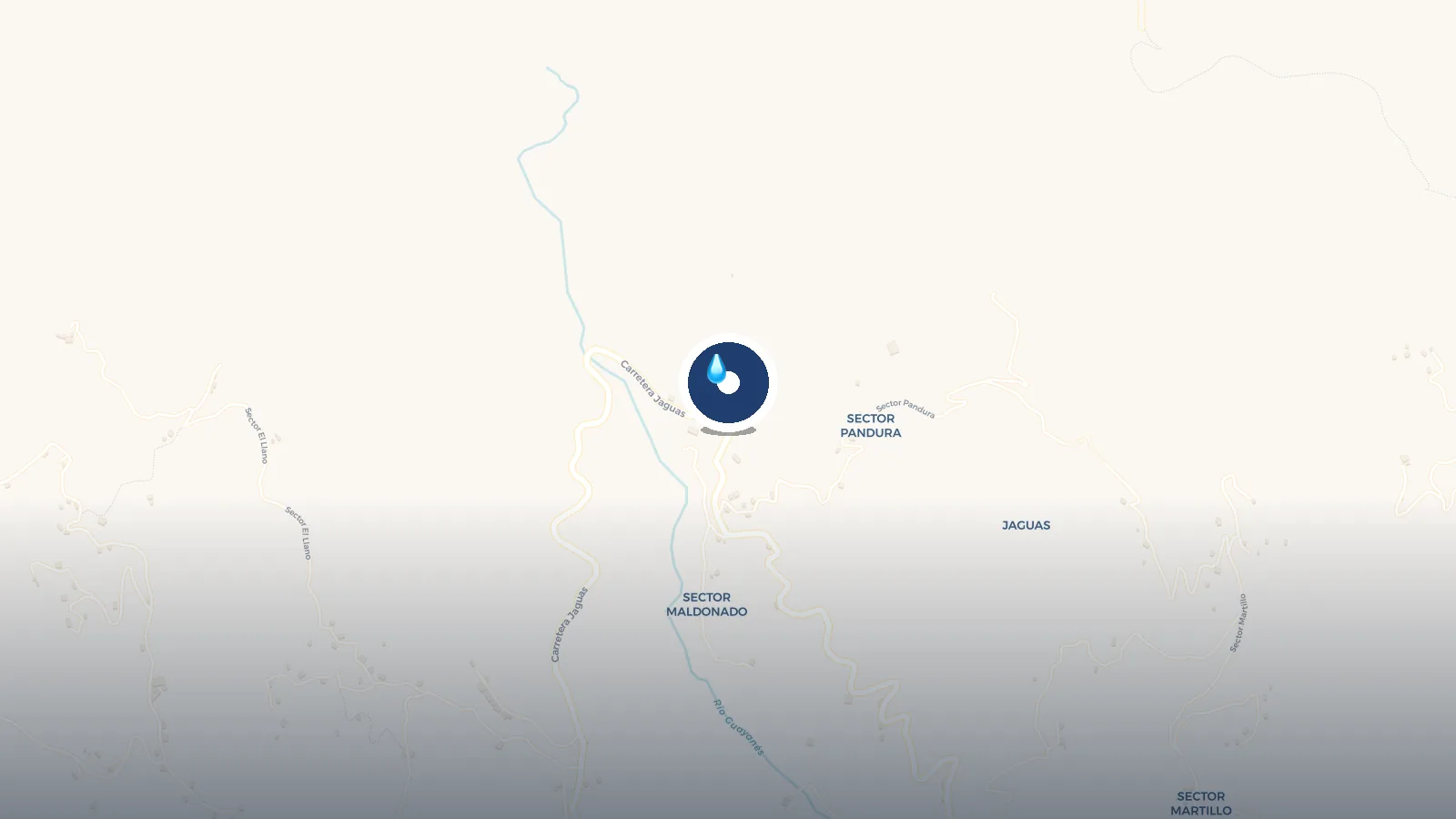 Mapa de Casita con Cascada y Charca