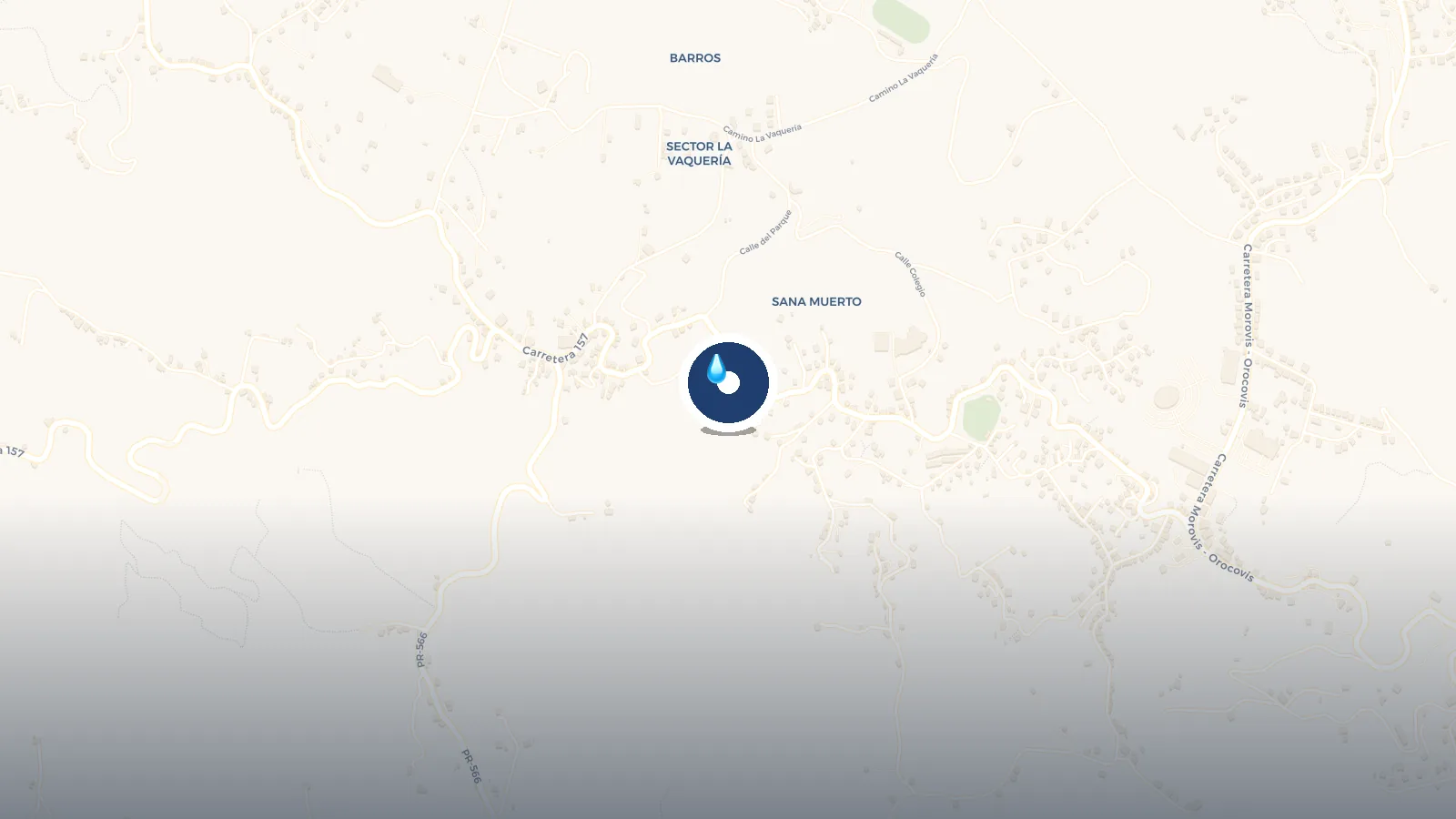 Mapa de Casita del Rio... 5 Charcos
