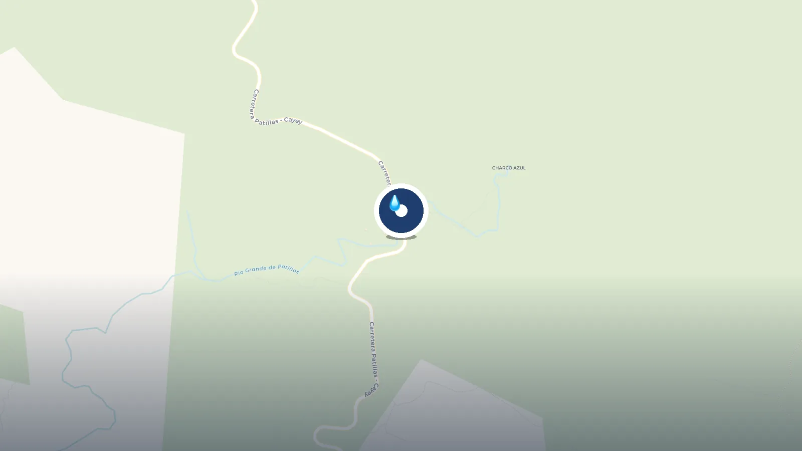 Mapa de Charco Azul (Patillas)