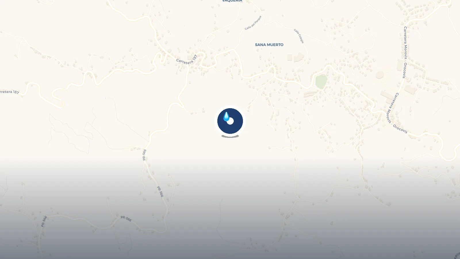 Mapa de Charco / casita del rio