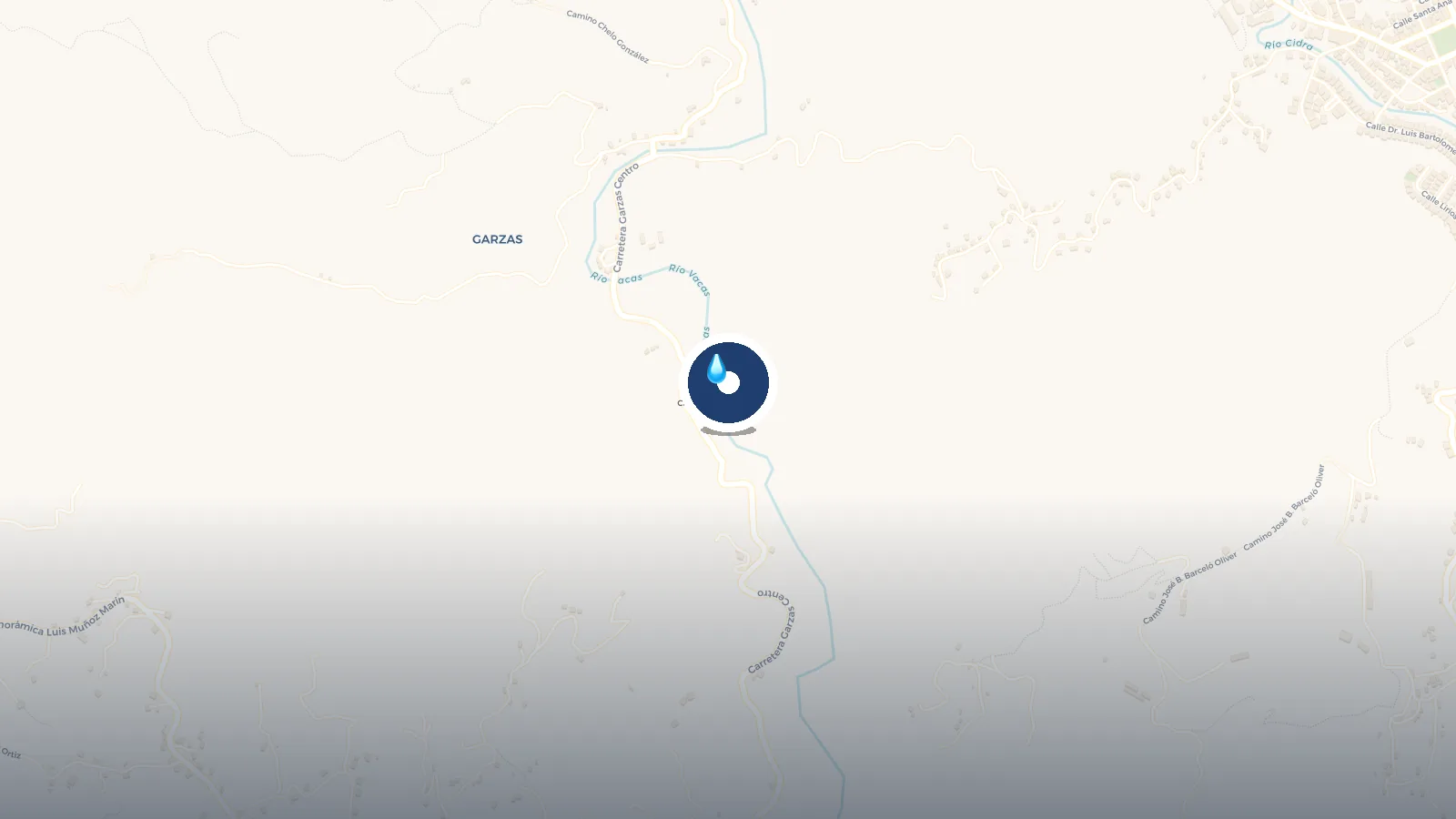 Mapa de Charco El Ataúd