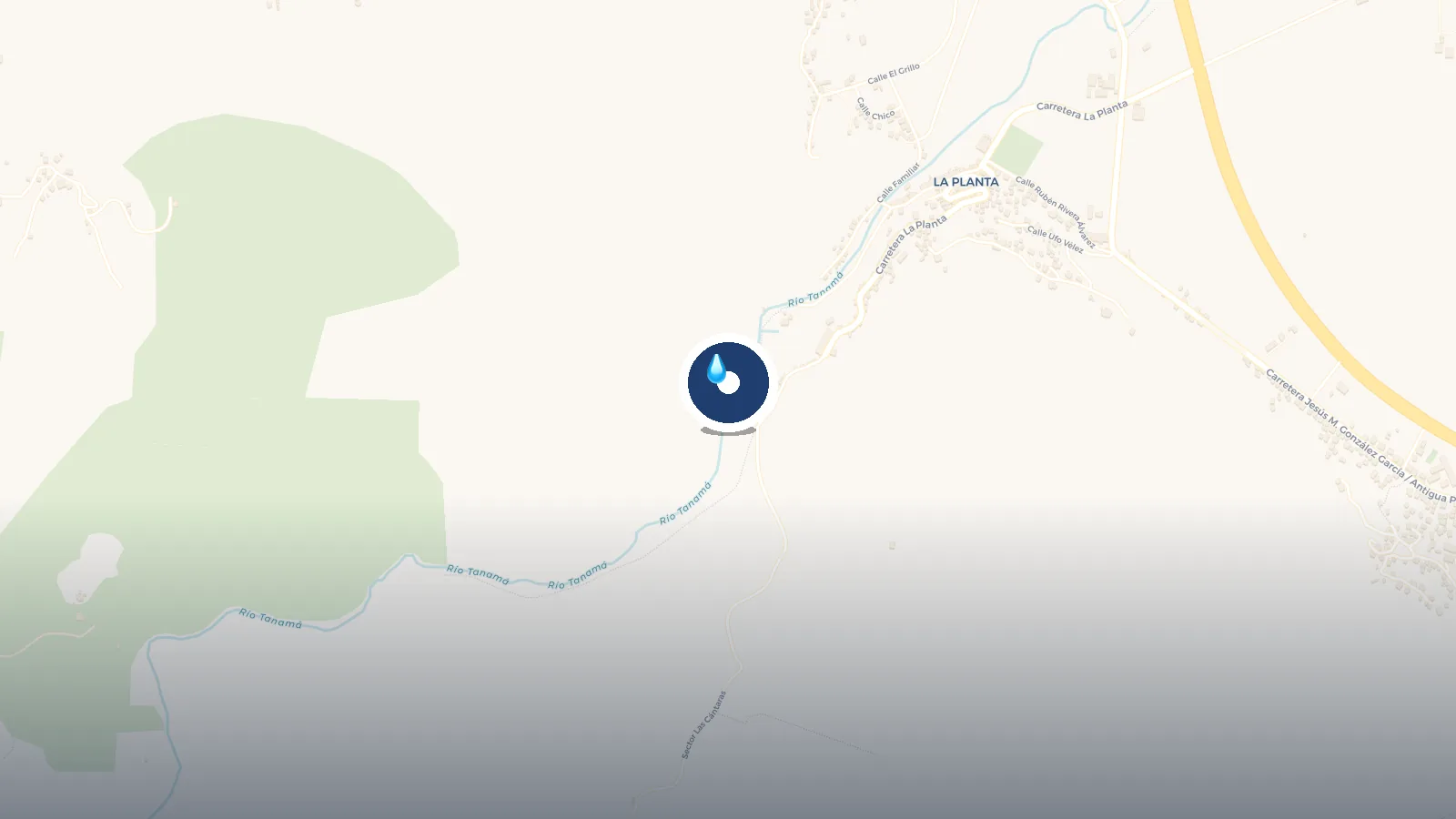 Mapa de Charco Hondo