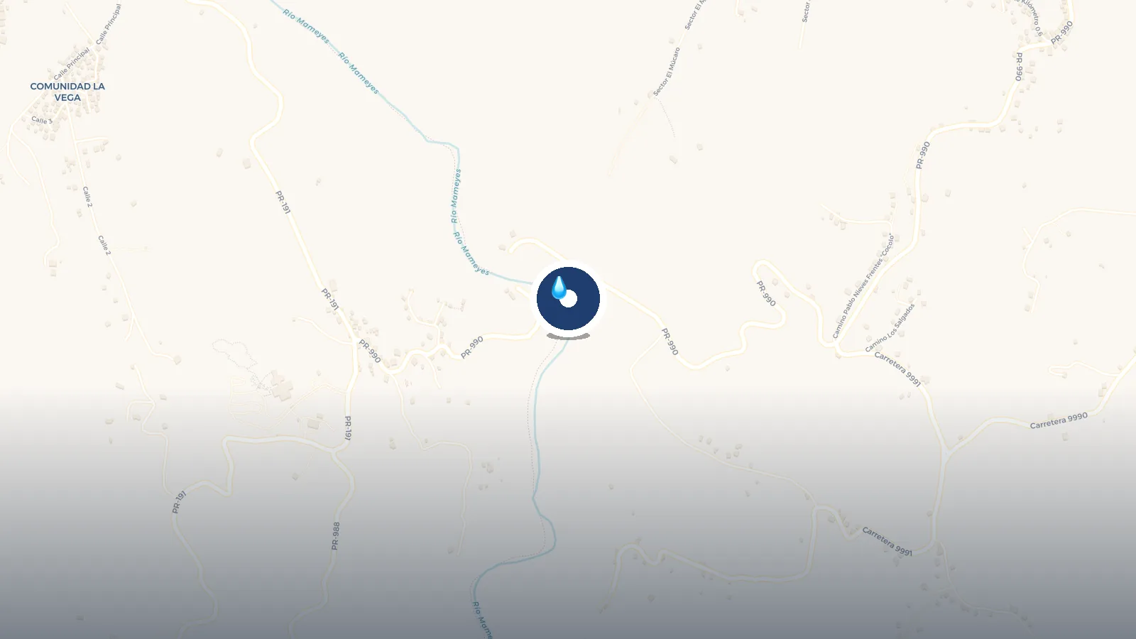 Mapa de Charco las Lajas