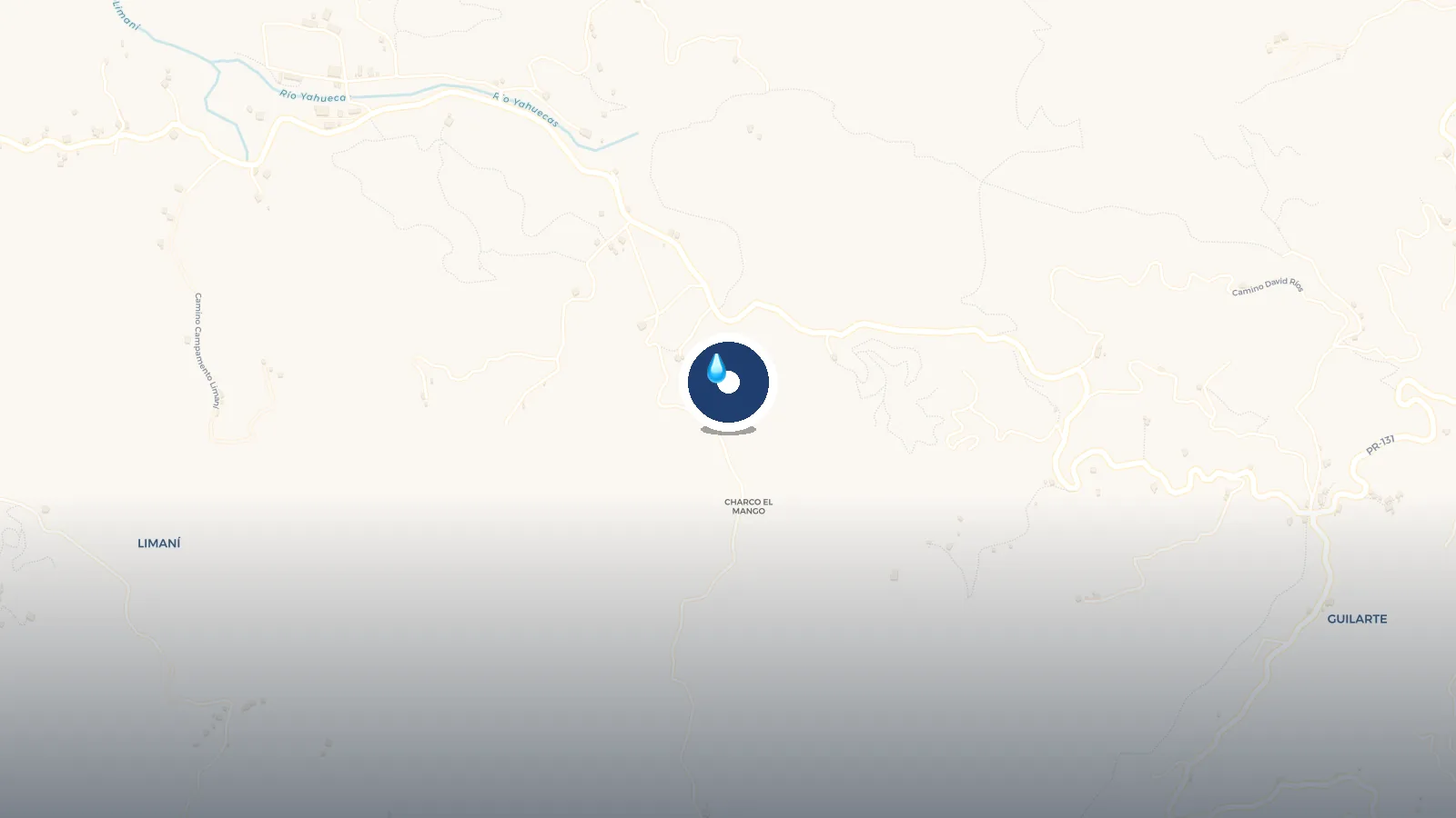 Mapa de Charco Mangó