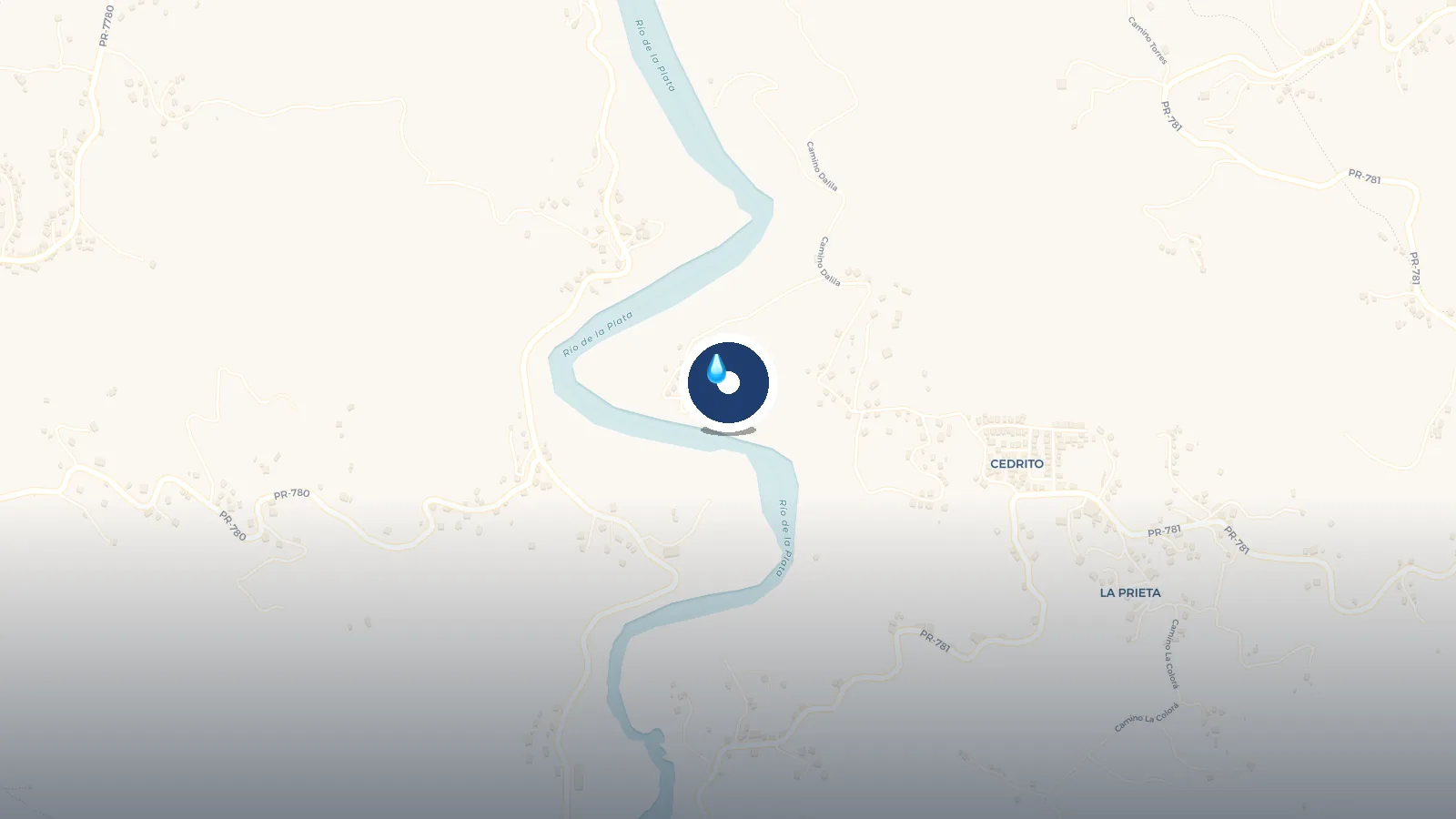 Mapa de Hacienda el Paraiso