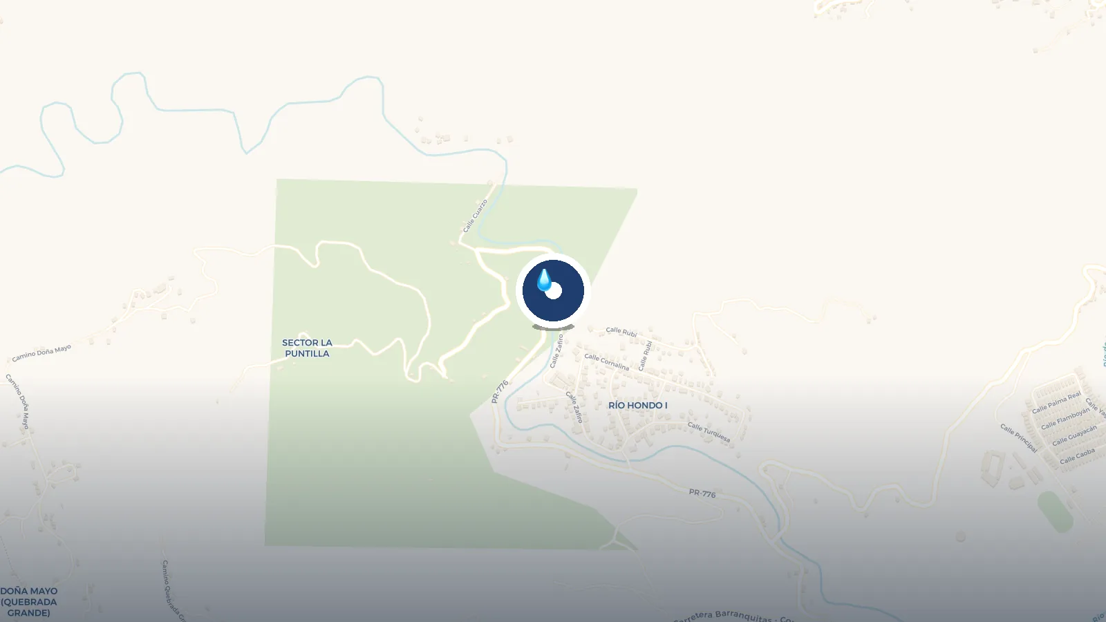 Mapa de Jacuzzi Las Paylas
