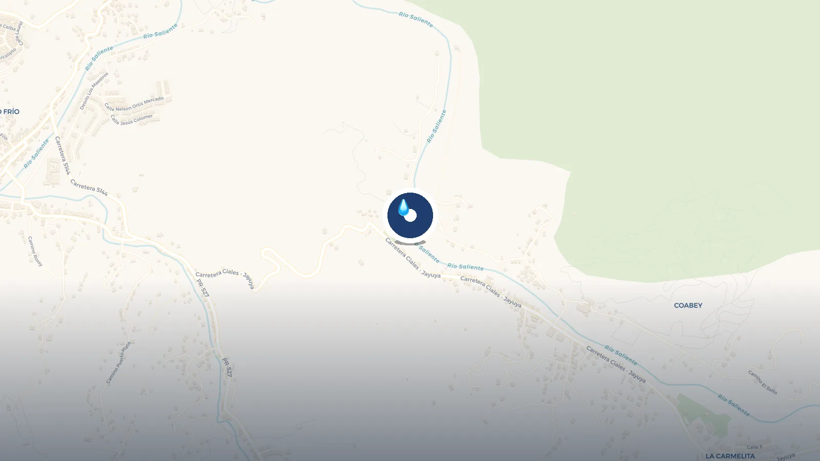 Mapa de La Piedra Escrita
