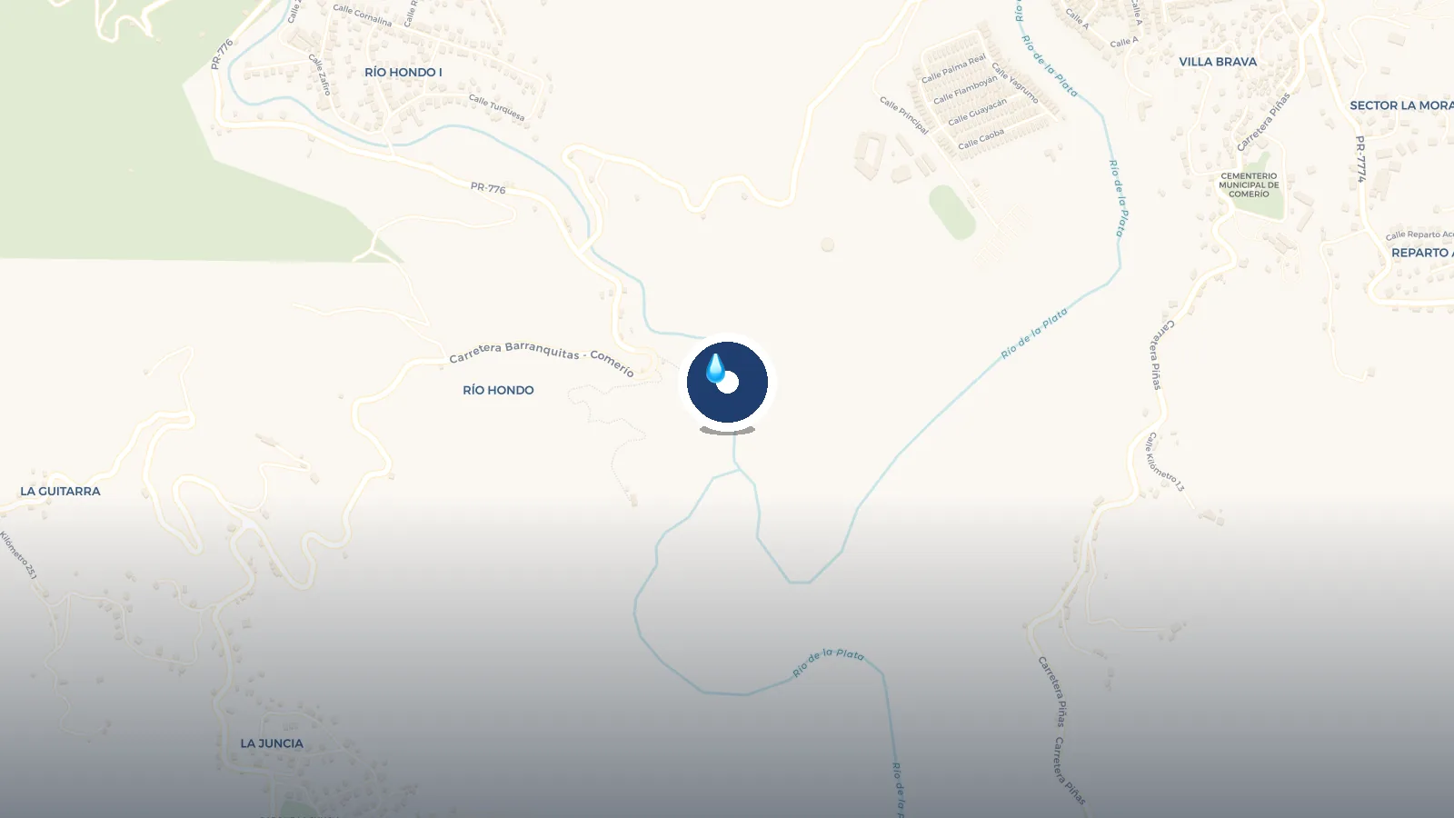 Mapa de Los Pilones
