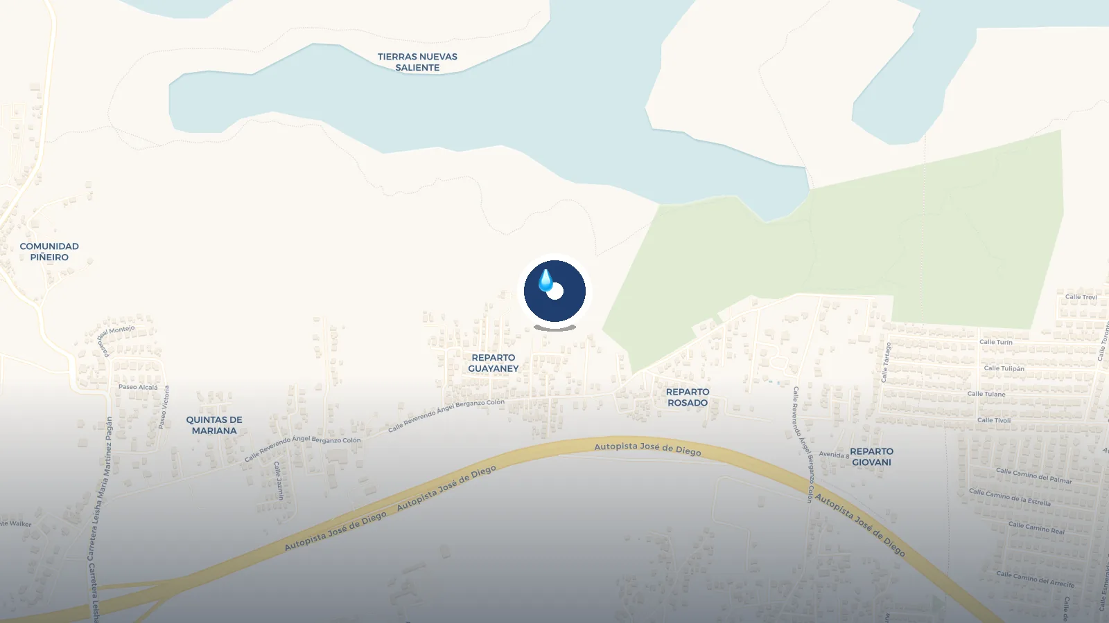 Mapa de Manantial Escondido