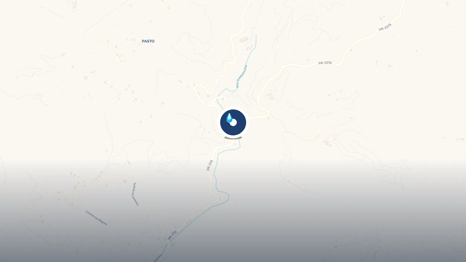 Mapa de Represa de Piedra