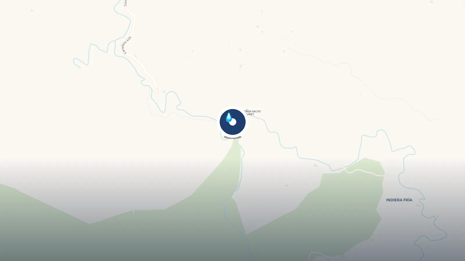 Mapa de Salto Curet