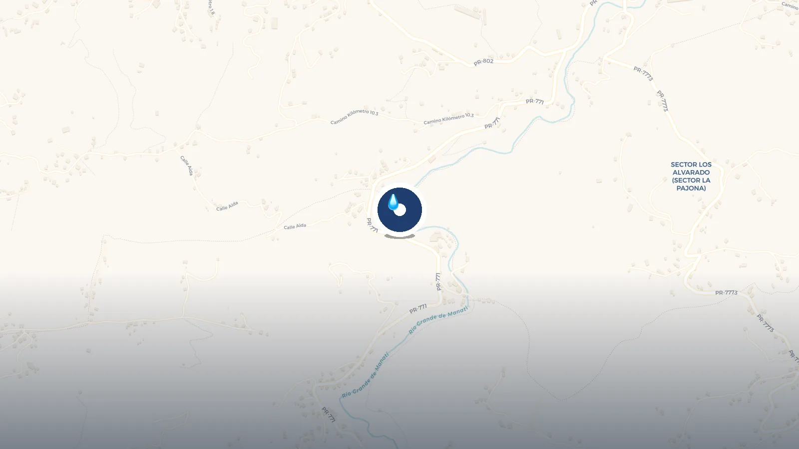 Mapa de Salto de la Vaca