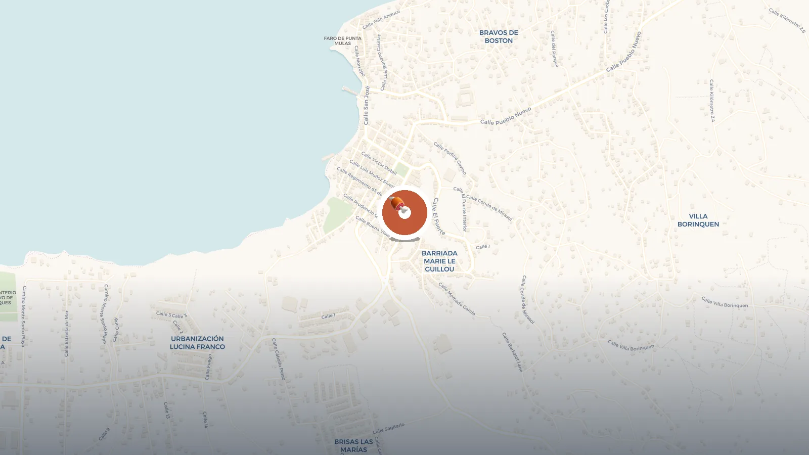 Mapa de Biekes Bistro