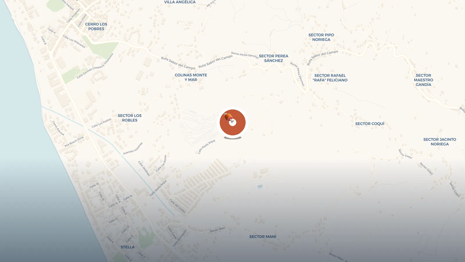 Mapa de Cowboys Cantina