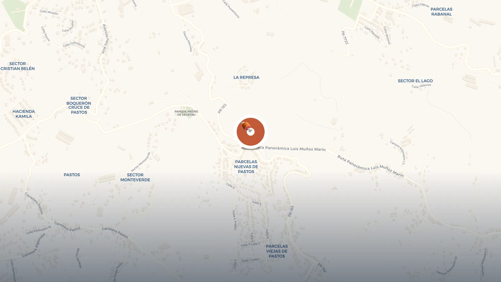 Mapa de El Cantinflas