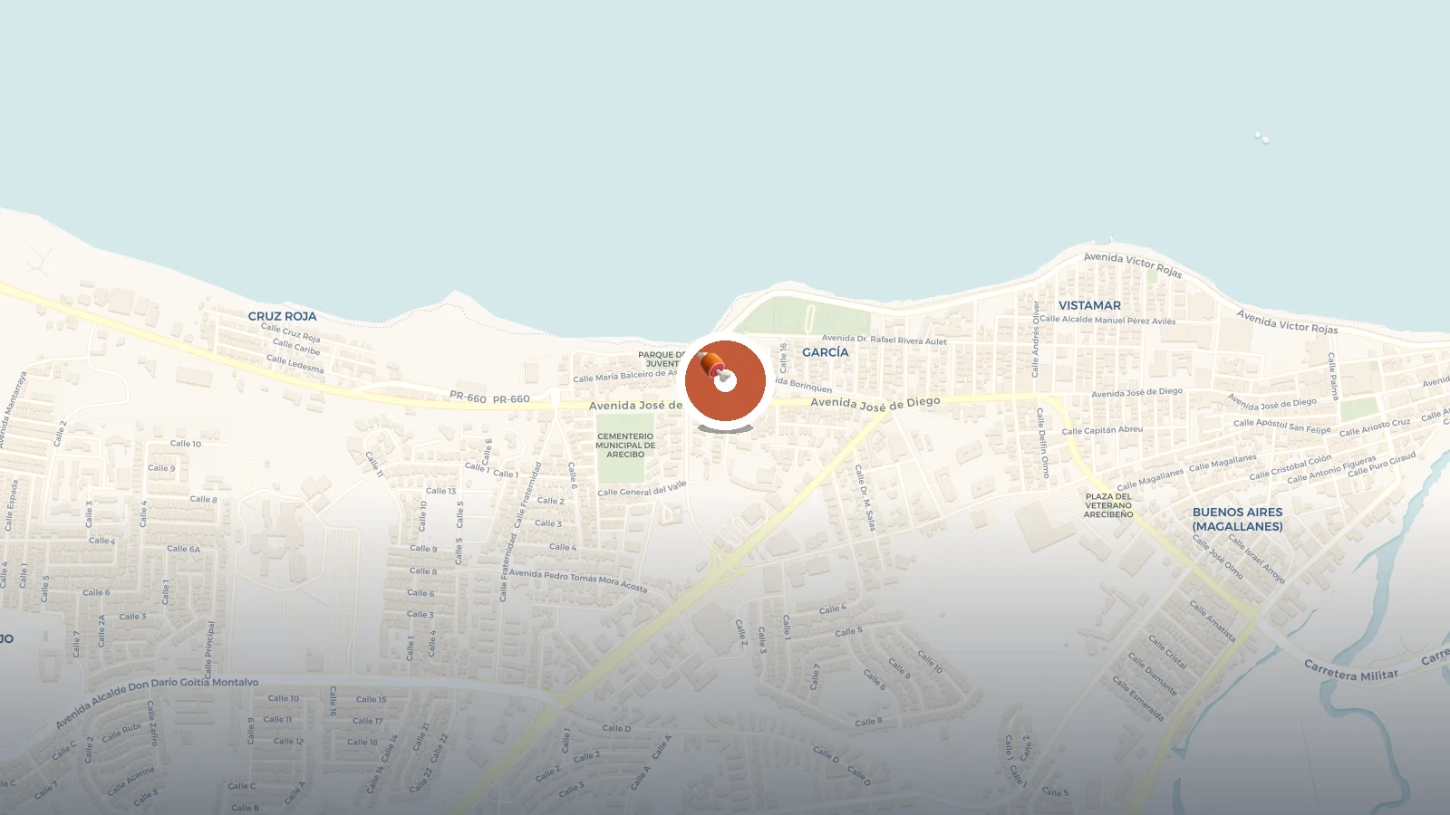 Mapa de El Farol