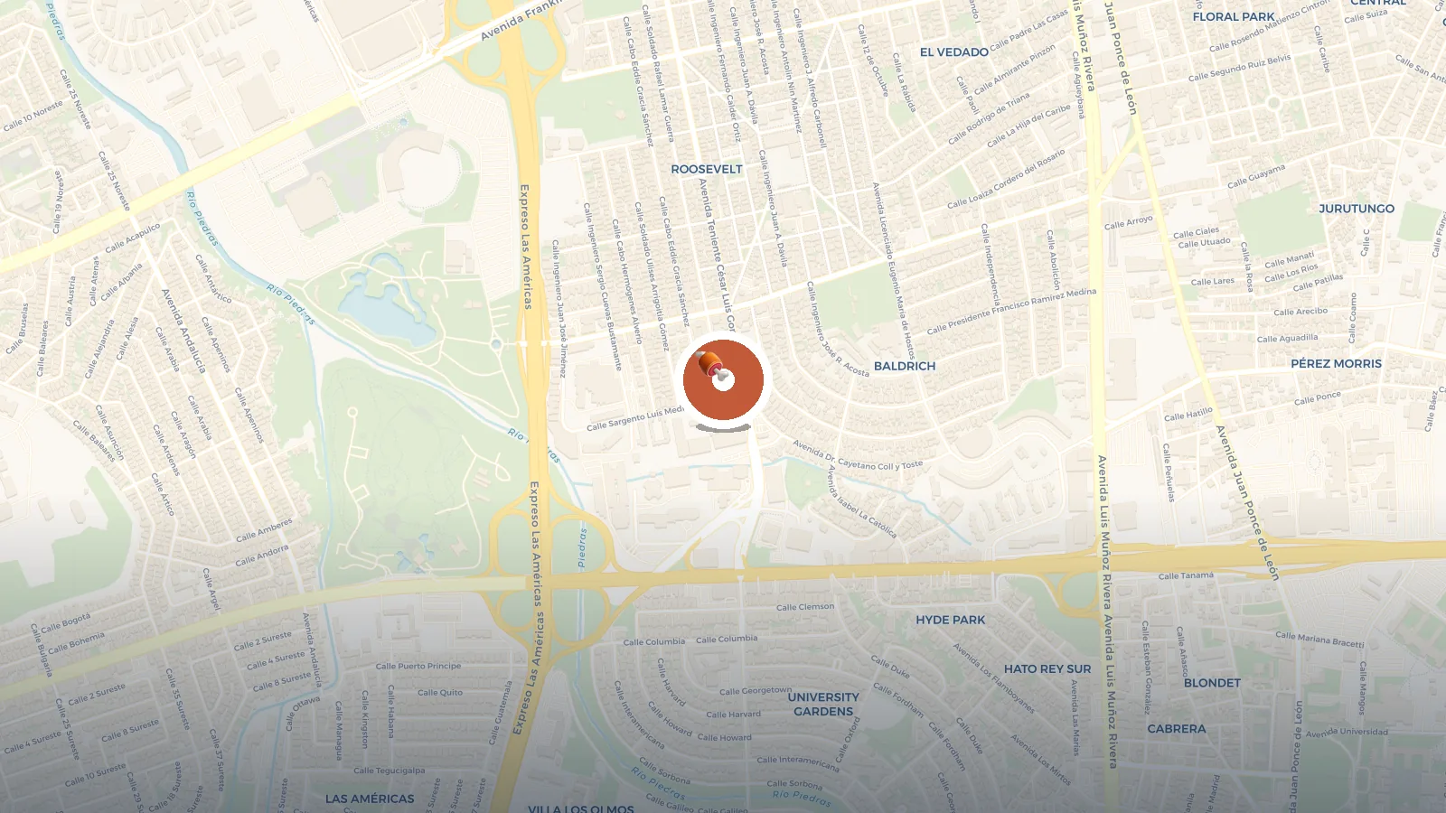 Mapa de El Mofongo Ahogao