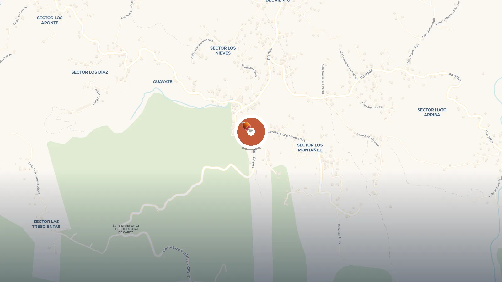 Mapa de El Rancho Original