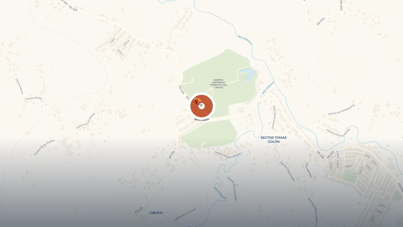 Mapa de El Trapiche