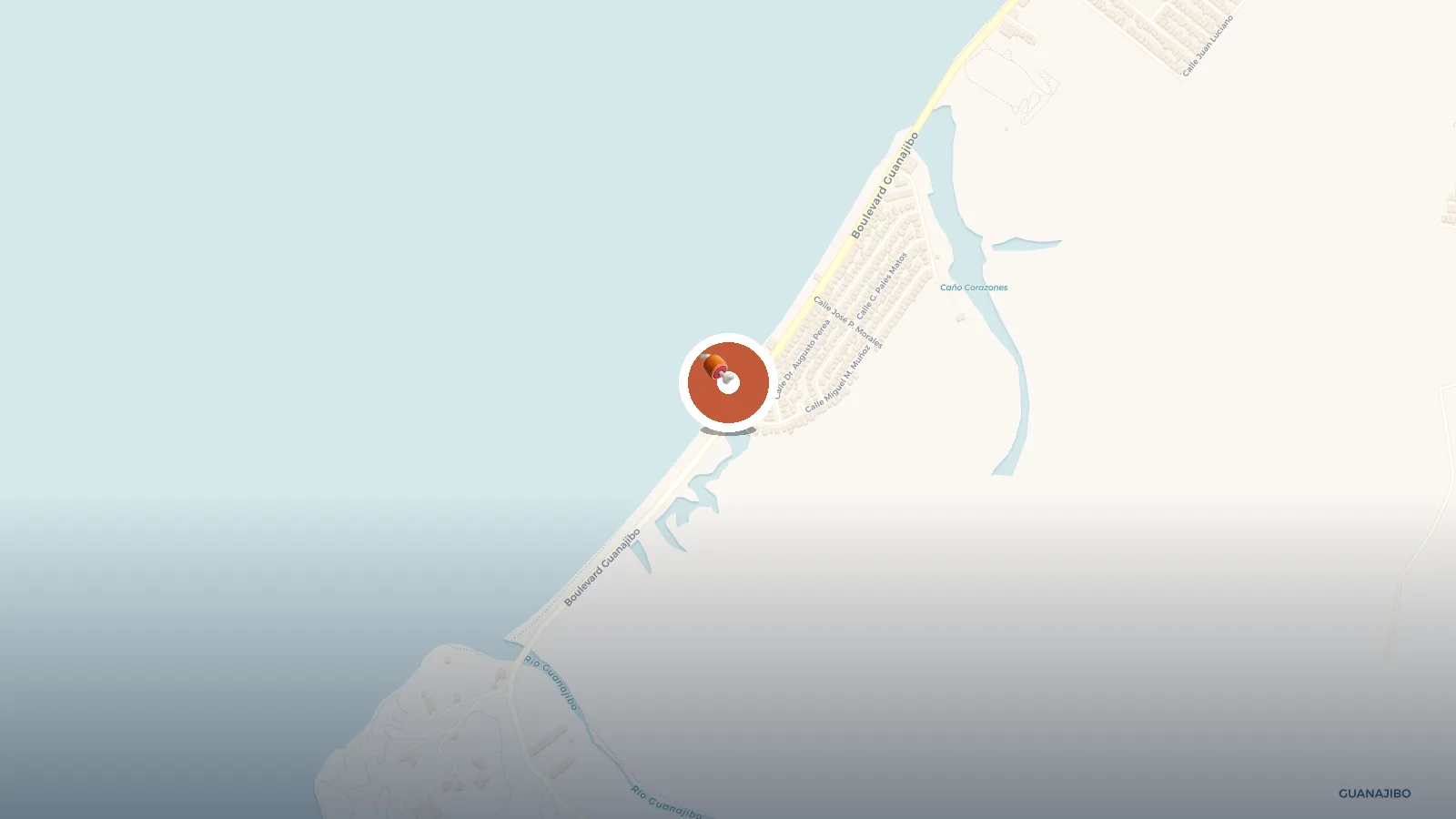 Mapa de Gonzalez's Sea Food Restaurant