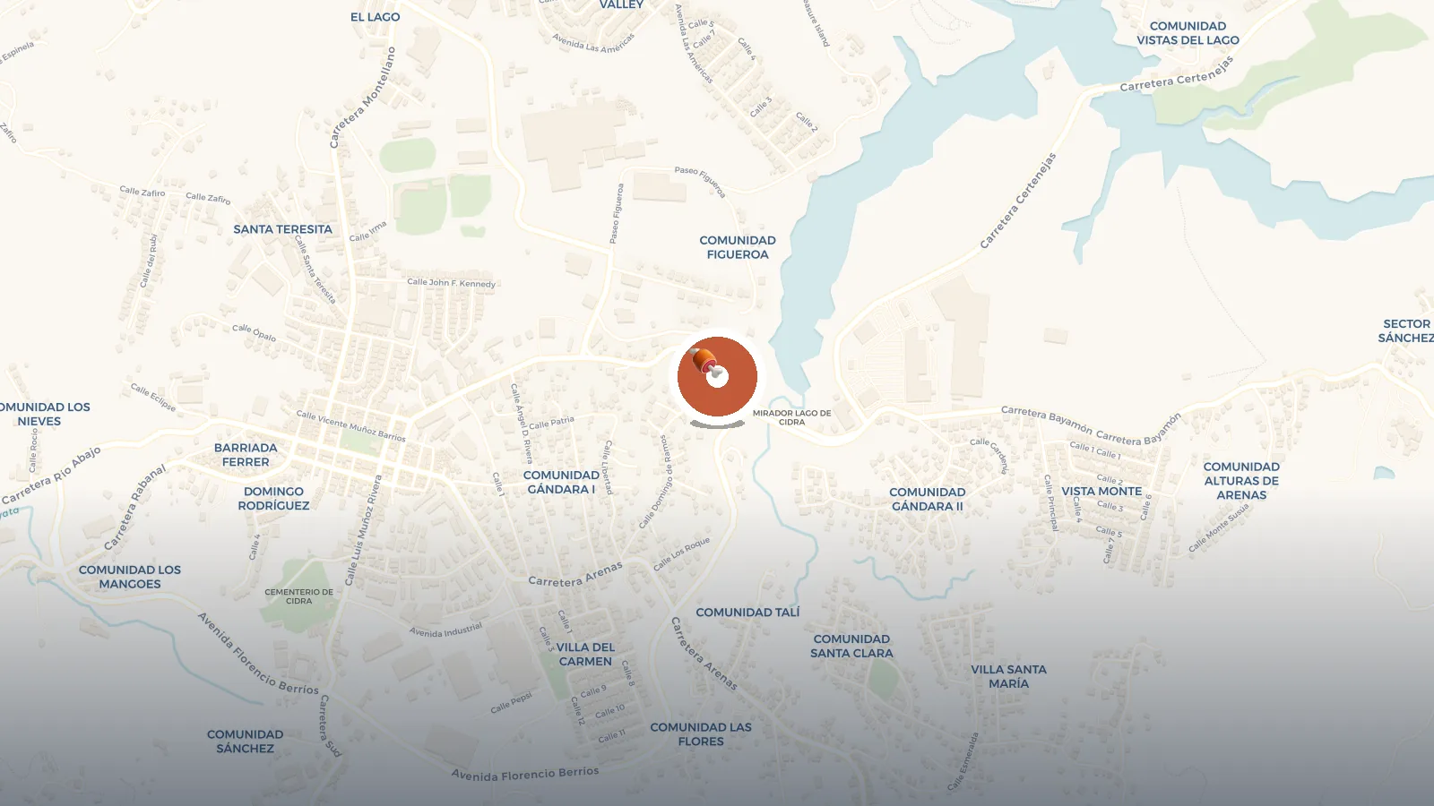 Mapa de Hamburguers Gigante