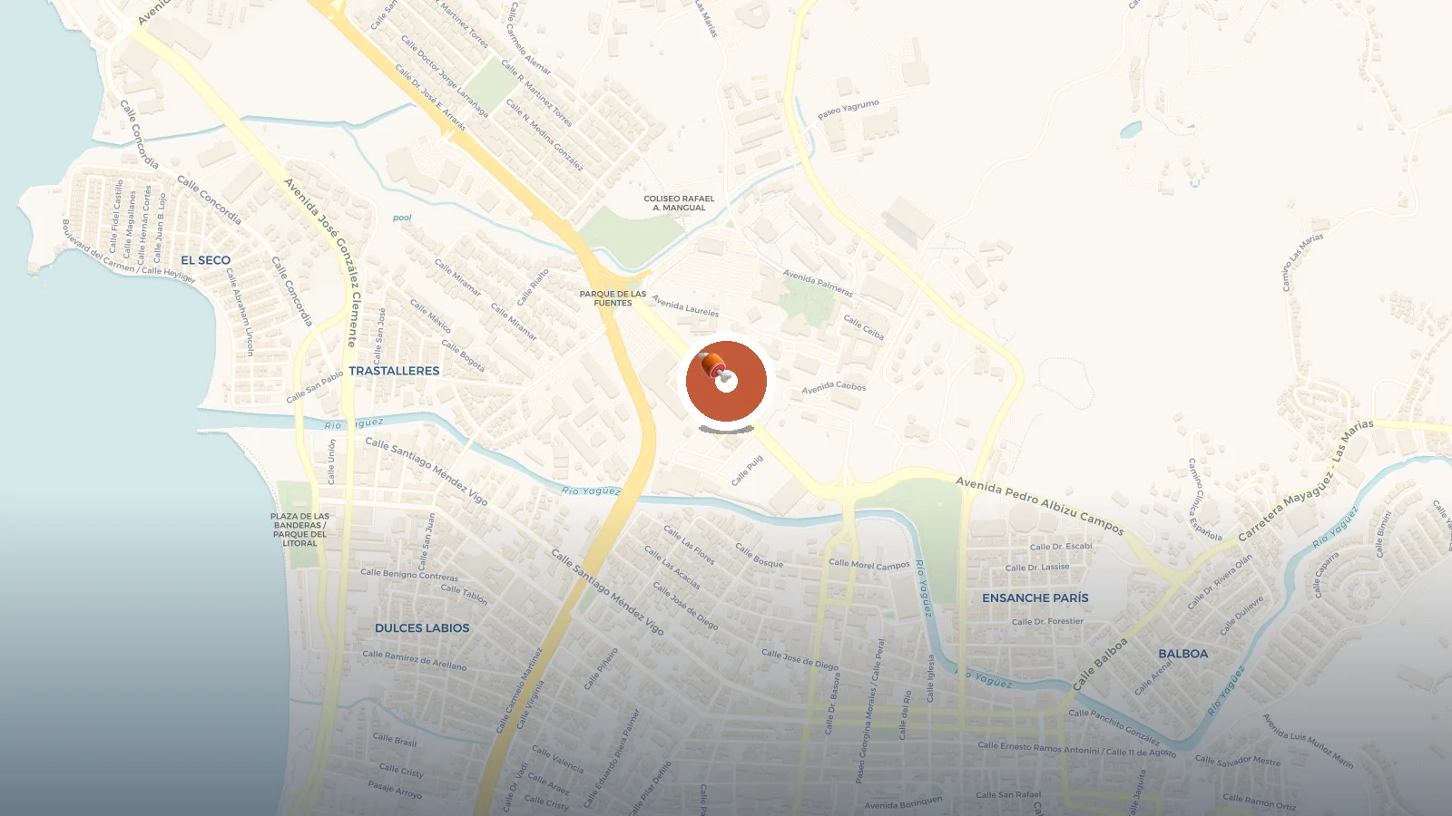 Mapa de Hamburguers Gigante