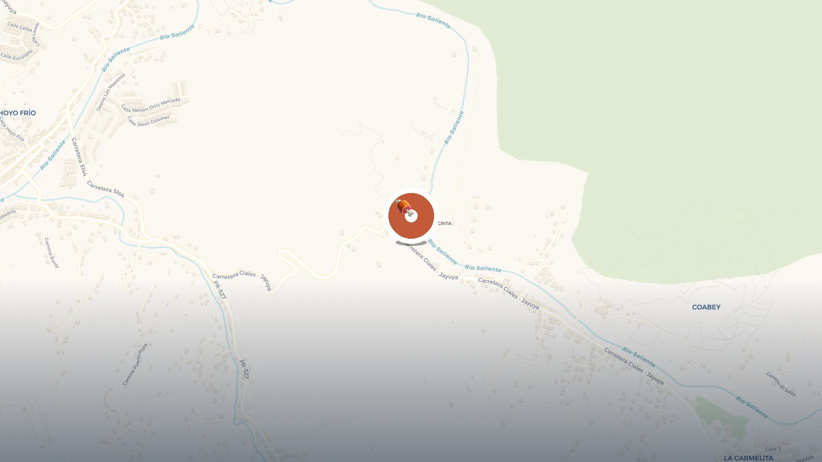 Mapa de Hijos del Cañaveral