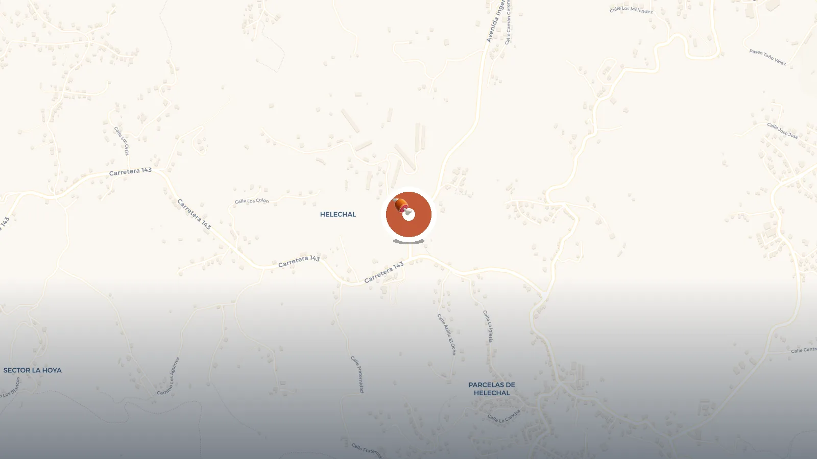 Mapa de La Cabaña del Pariente
