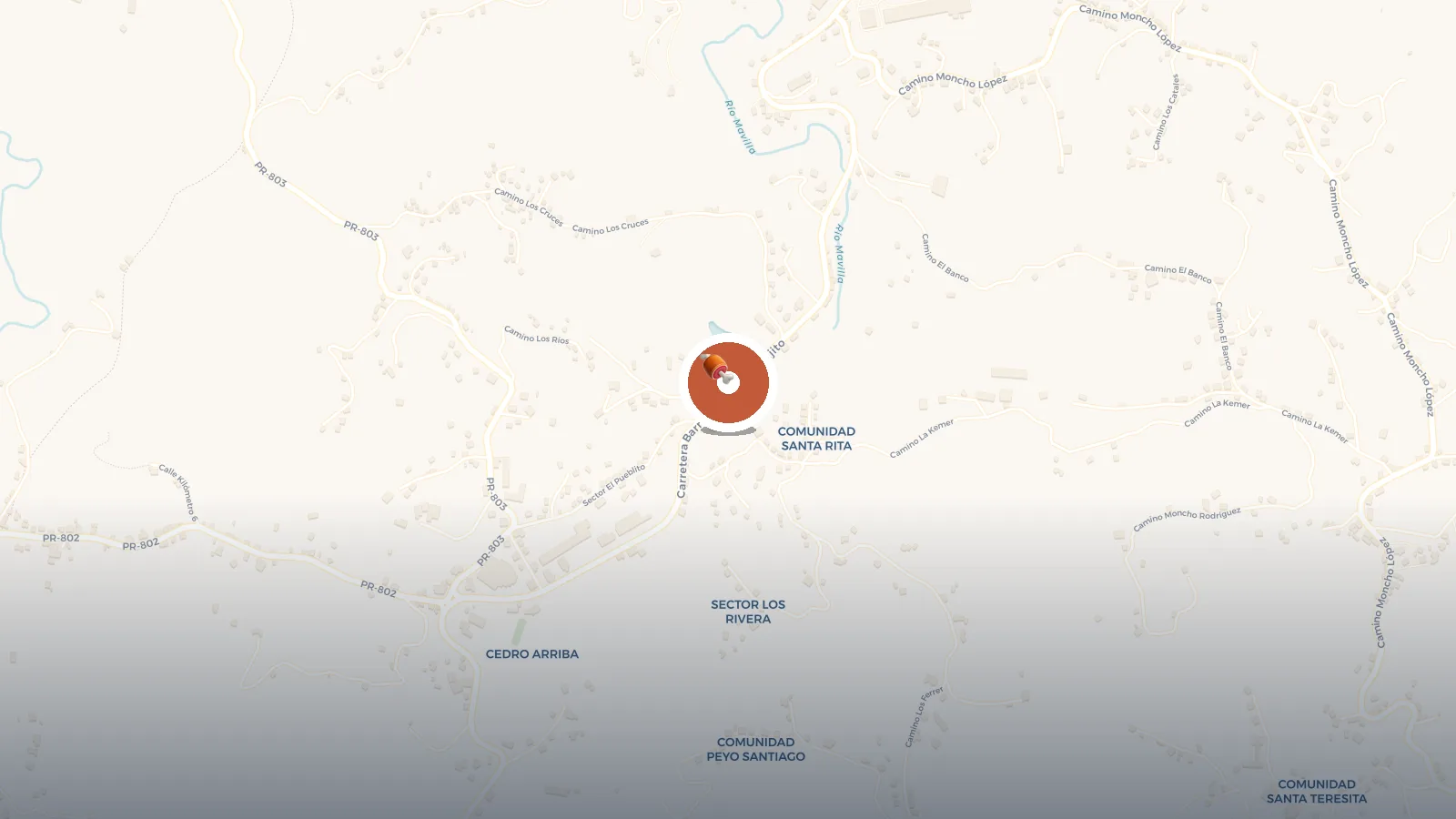 Mapa de La Casa del Churrasco
