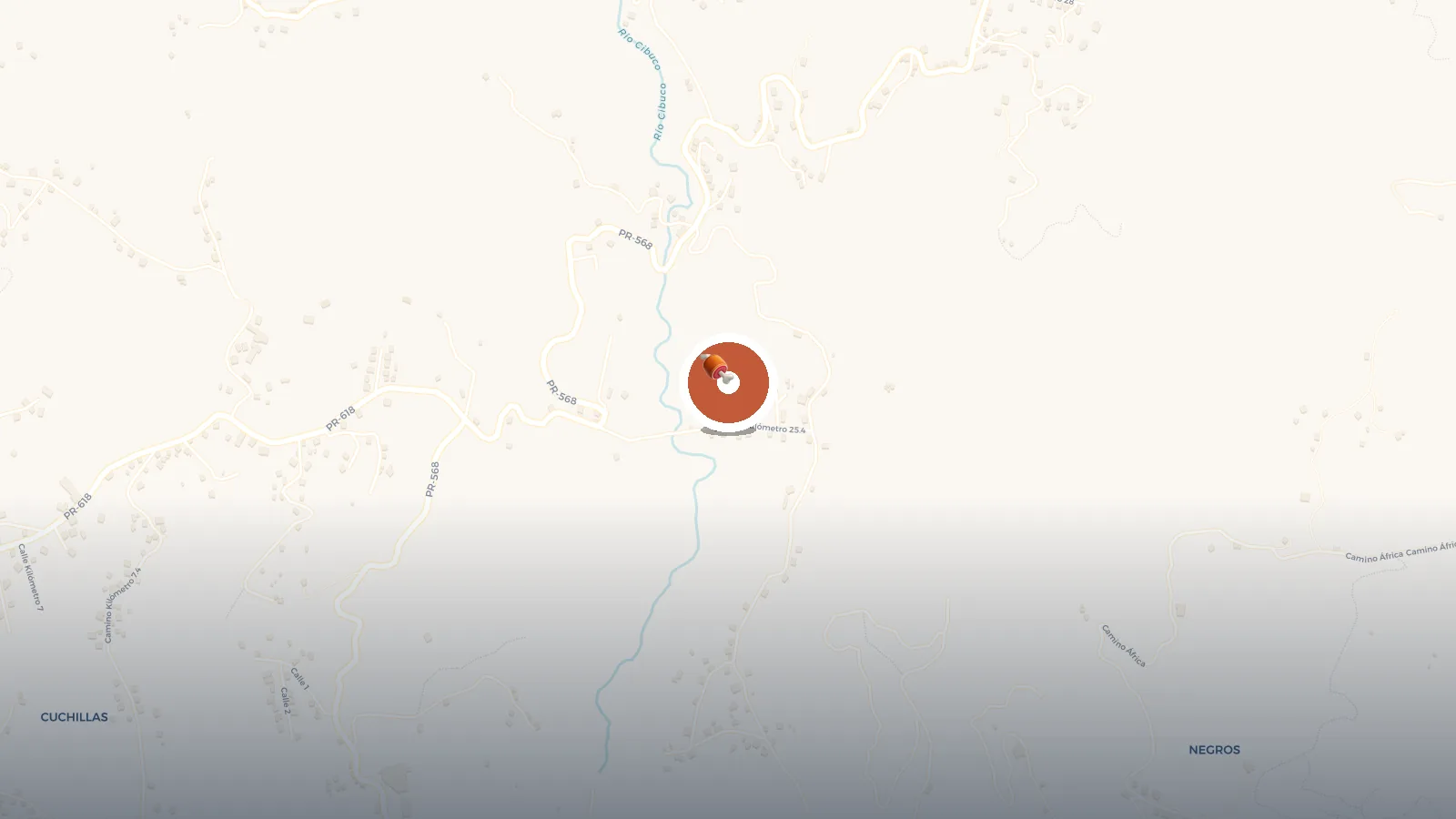 Mapa de La Guinea