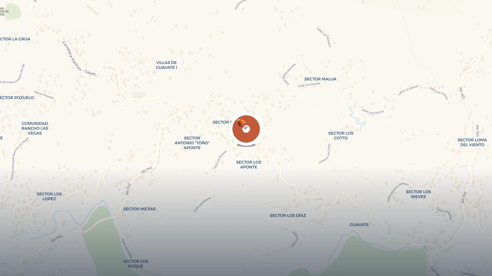 Mapa de Los Balcones