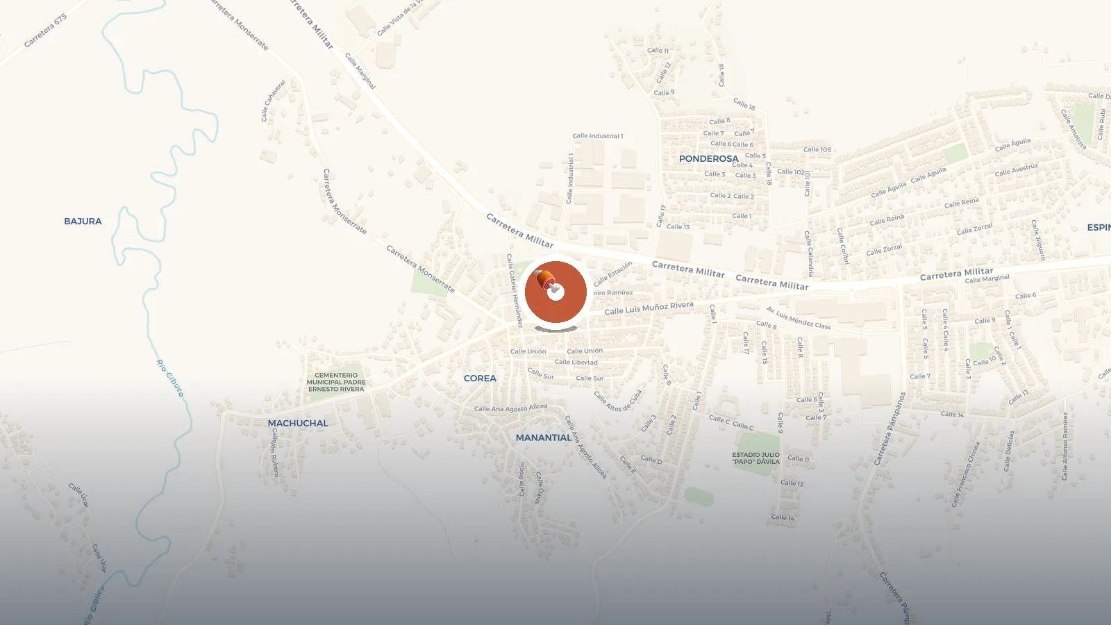 Mapa de Pizza Gigante