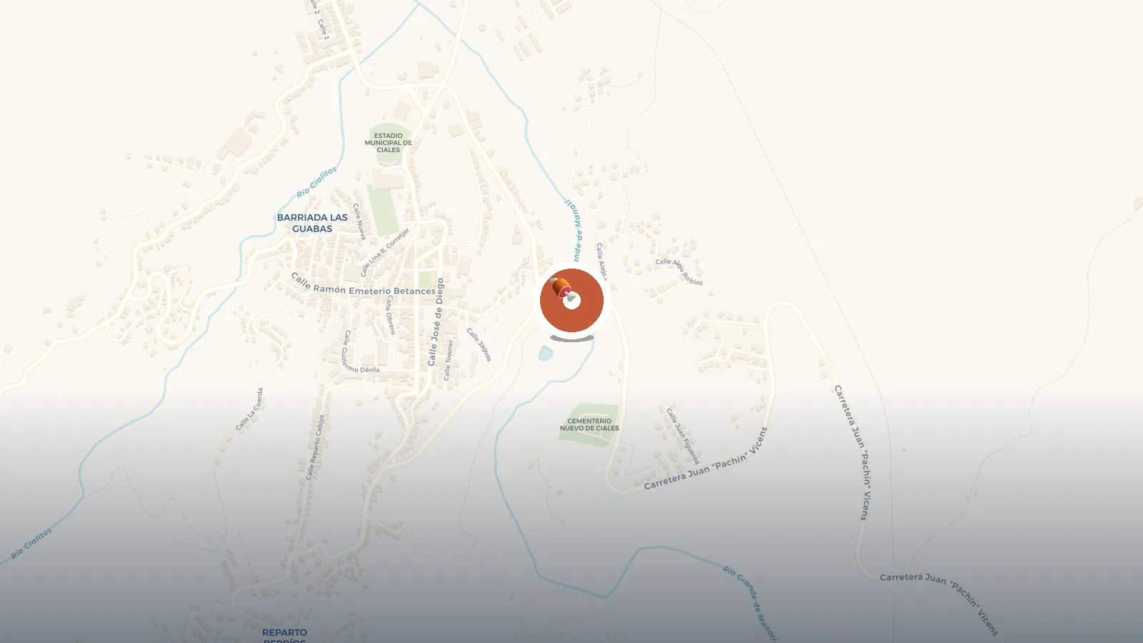 Mapa de Rancho El Desahogo