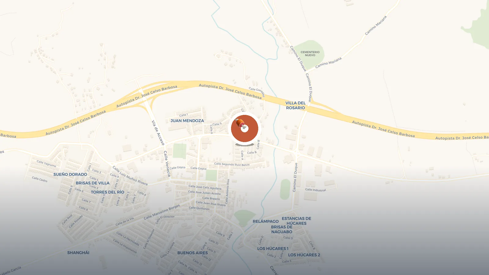 Mapa de Super Benjy's Potatoes Taco & Grill