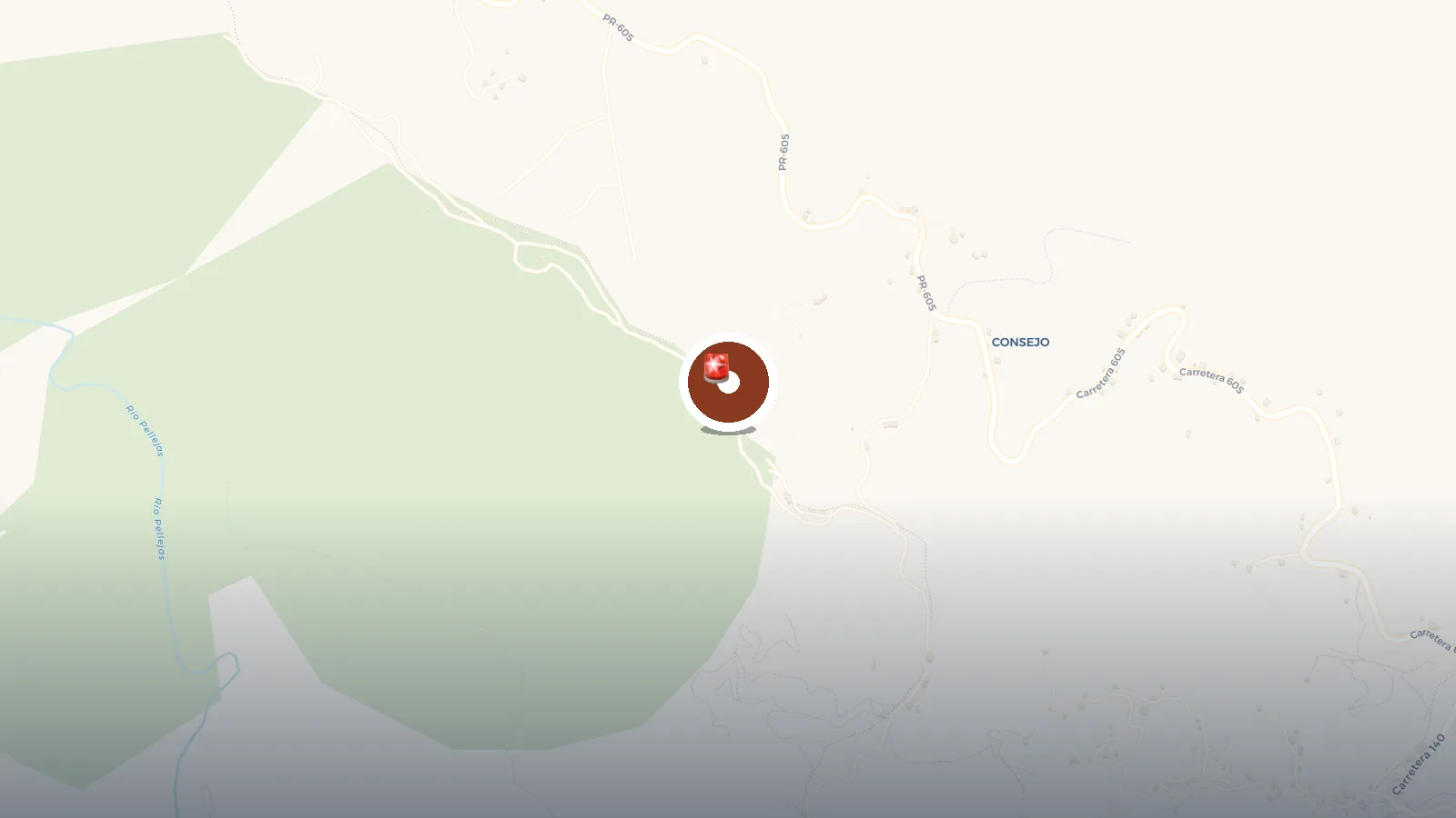 Mapa de Bandera en Bosque del Pueblo