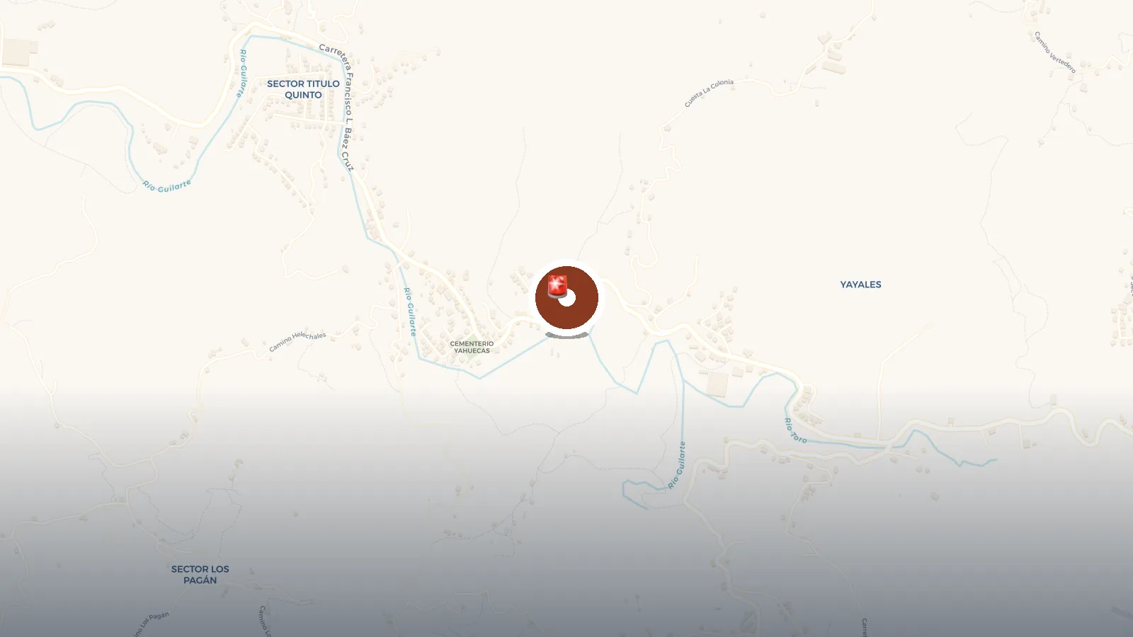 Mapa de Casa Bandera