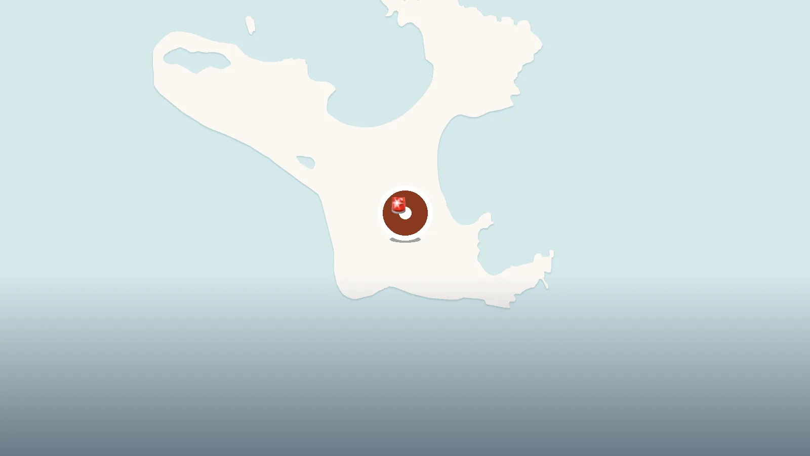Mapa de Isla Culebrita