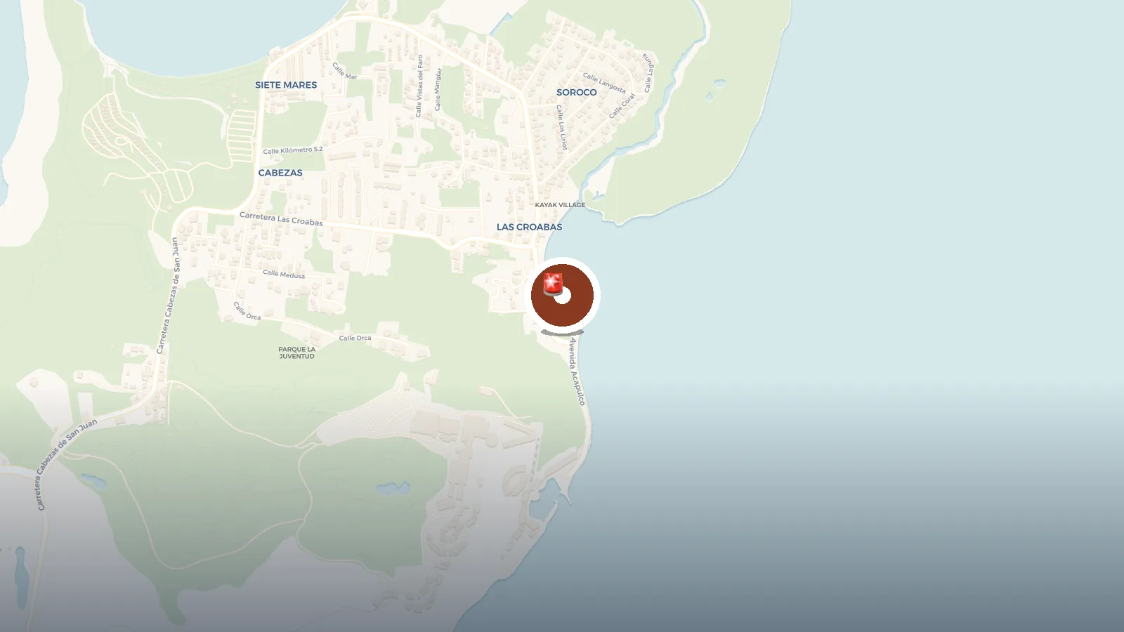 Mapa de Proyecto Bandera Fajardo