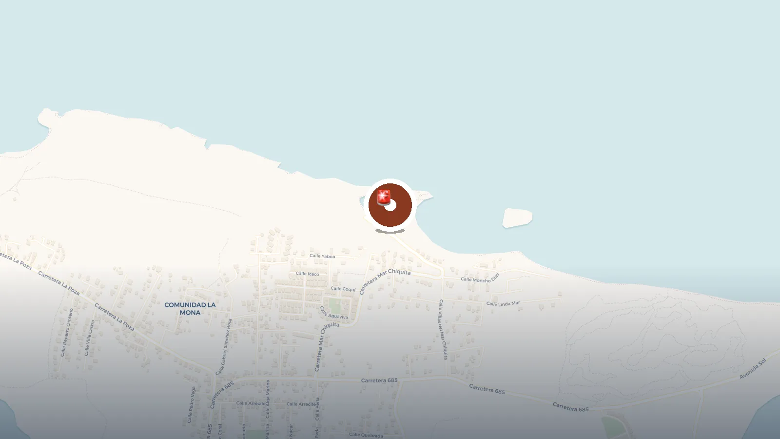 Mapa de Proyecto Bandera Manati