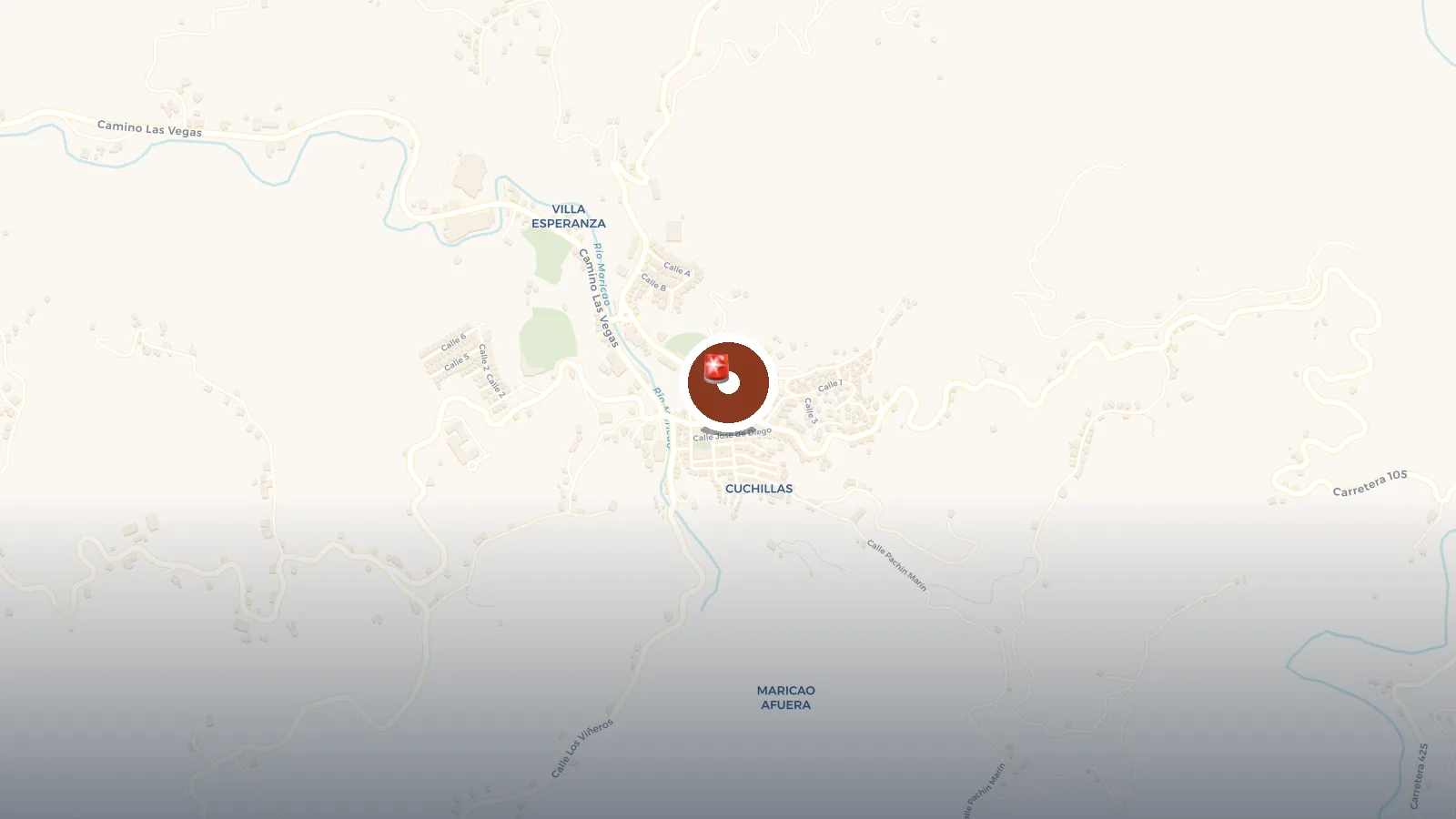 Mapa de Proyecto Bandera Maricao
