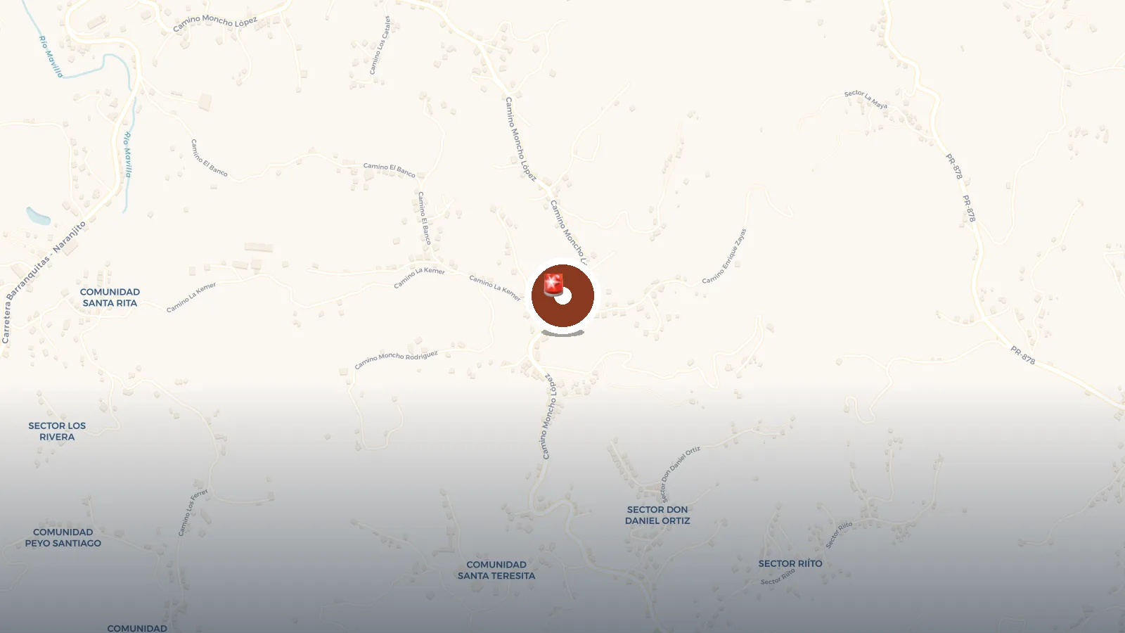 Mapa de Proyecto Bandera Naranjito