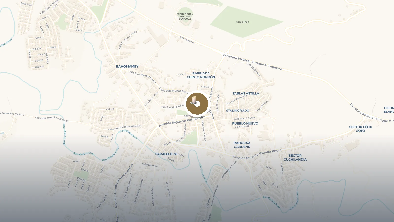 Mapa de Iglesia San Sebastian Martir