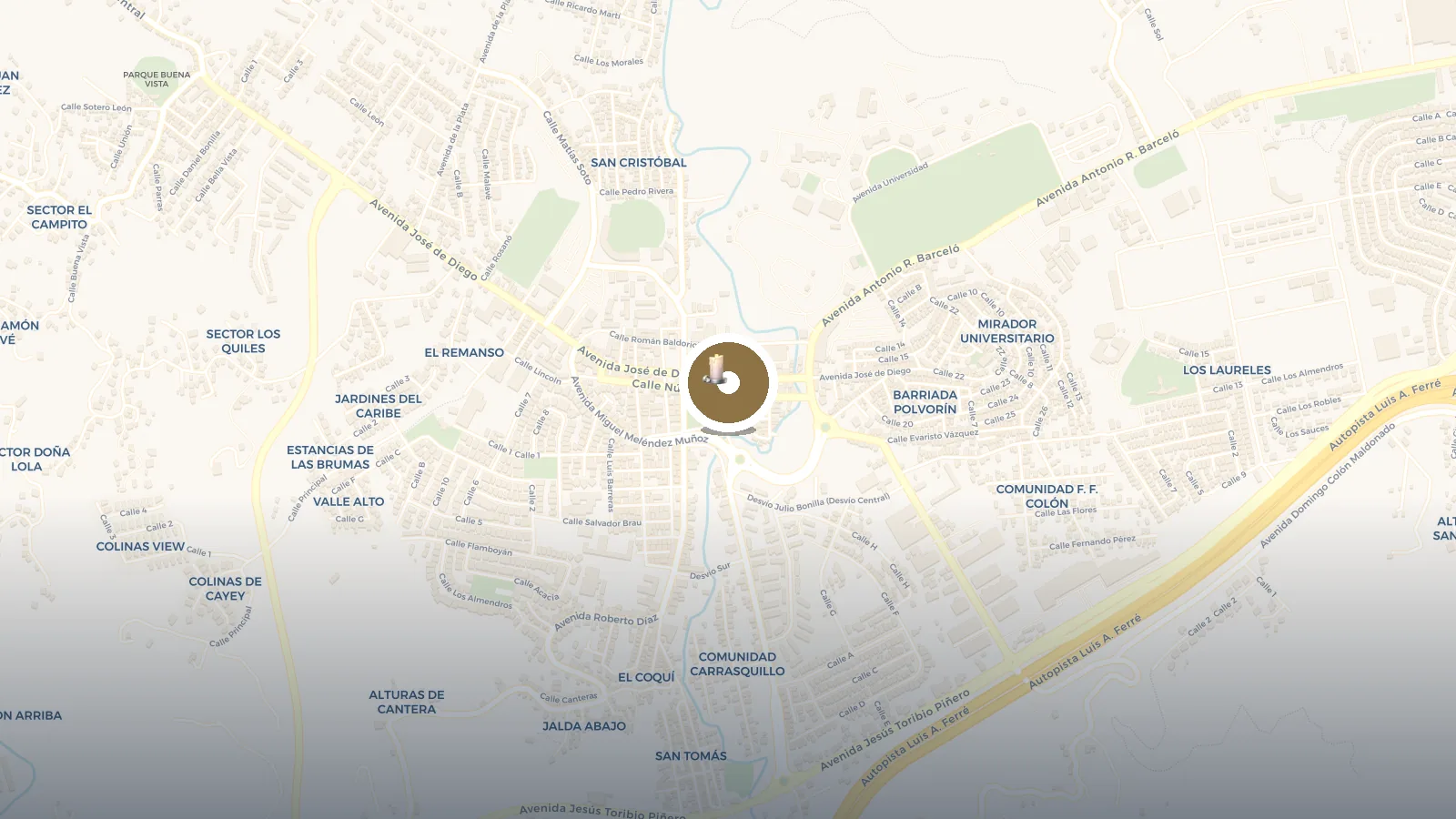 Mapa de Nuestra Señora de la Asunción
