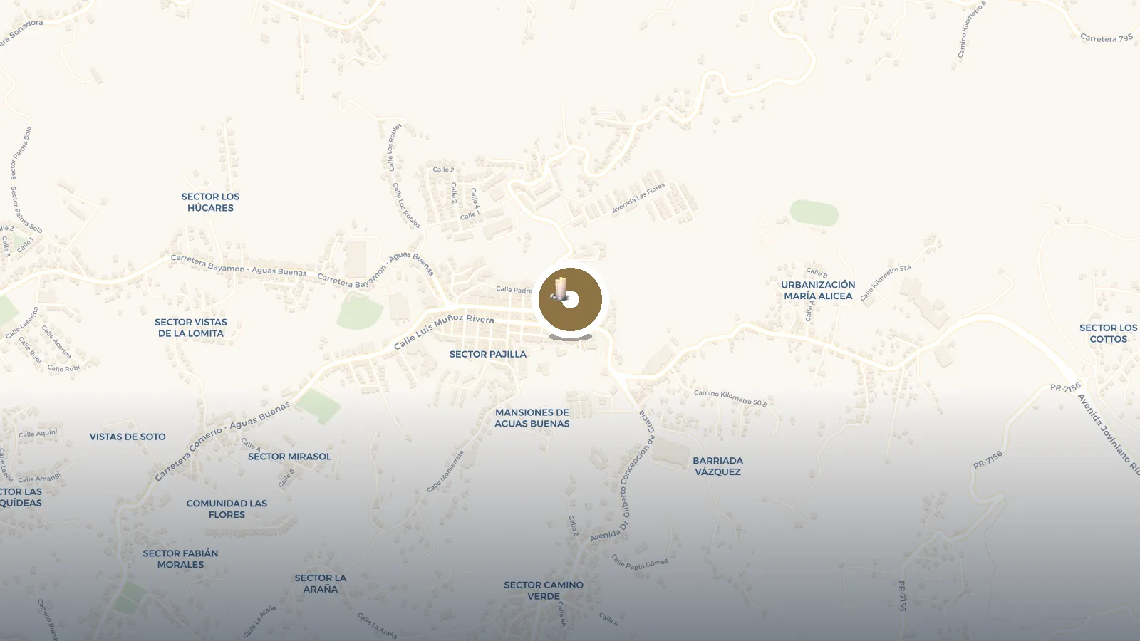 Mapa de Parroquia Los 3 Santos Reyes